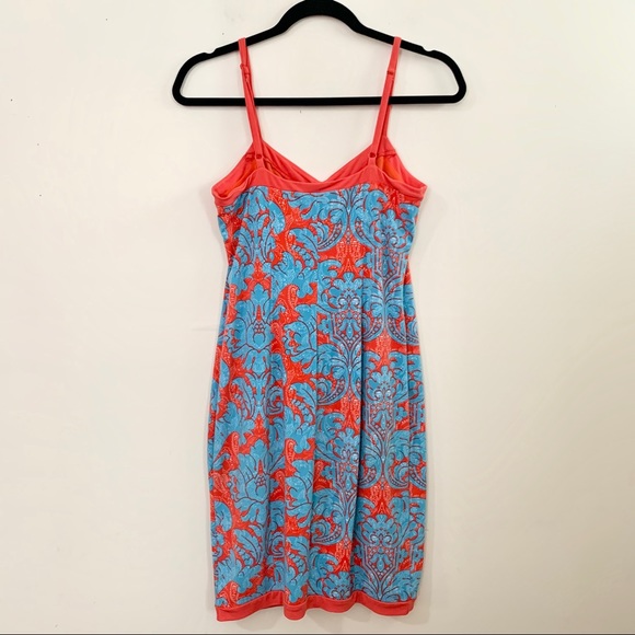 NICOLE by Nicole Miller Scroll Paisley Print Dress - Picture 5 of 8